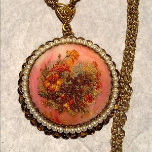 Vintage mosaic pearls made in western Germany